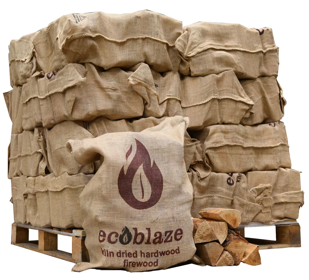 Ecoblaze Kiln Dried Firewood Hessian Sacks Ecoblaze Kiln Dried Firewood Hessian Sacks