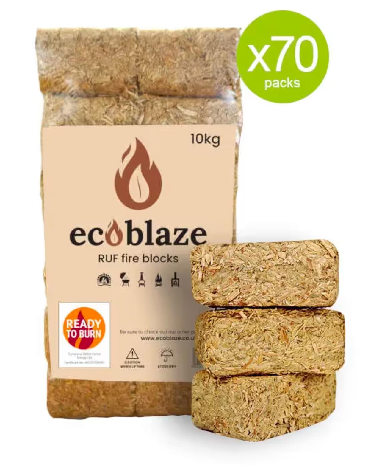 Ecoblaze RUF Fire Blocks