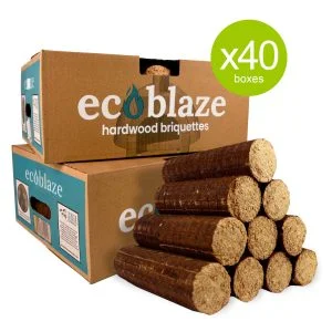 Ecoblaze Boxed Hardwood Briquettes