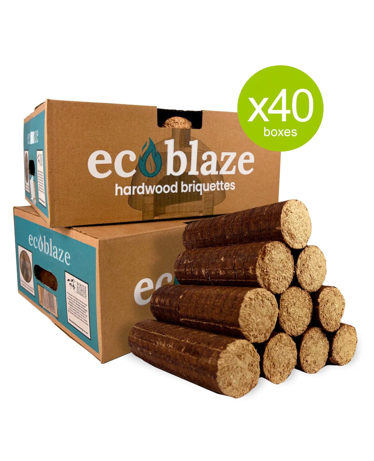 Ecoblaze Boxed Hardwood Briquettes
